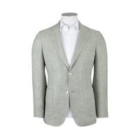 REMBRANDT - Malta Pistachio Green Houndstooth Blazer