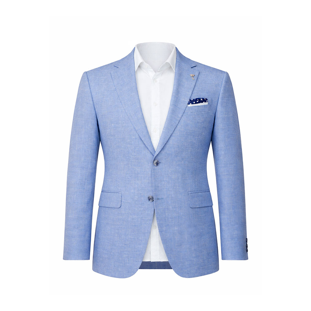 Savile Row - Textured Sky Blue Sports Coat