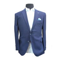 Savile Row - Woven Knit Bright Blue Sports Coat