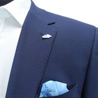 Savile Row - Woven Knit Bright Blue Sports Coat
