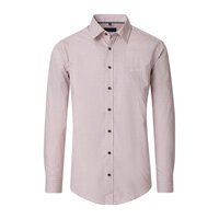 Casa Moda Abstract Pattern LS Shirt Garnet