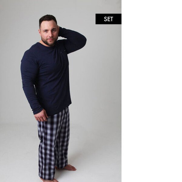 Jockey Cotton Pyjama Sleep Set-shop-by-brands-Beggs Big Mens Clothing - Big Men's fashionable clothing and shoes