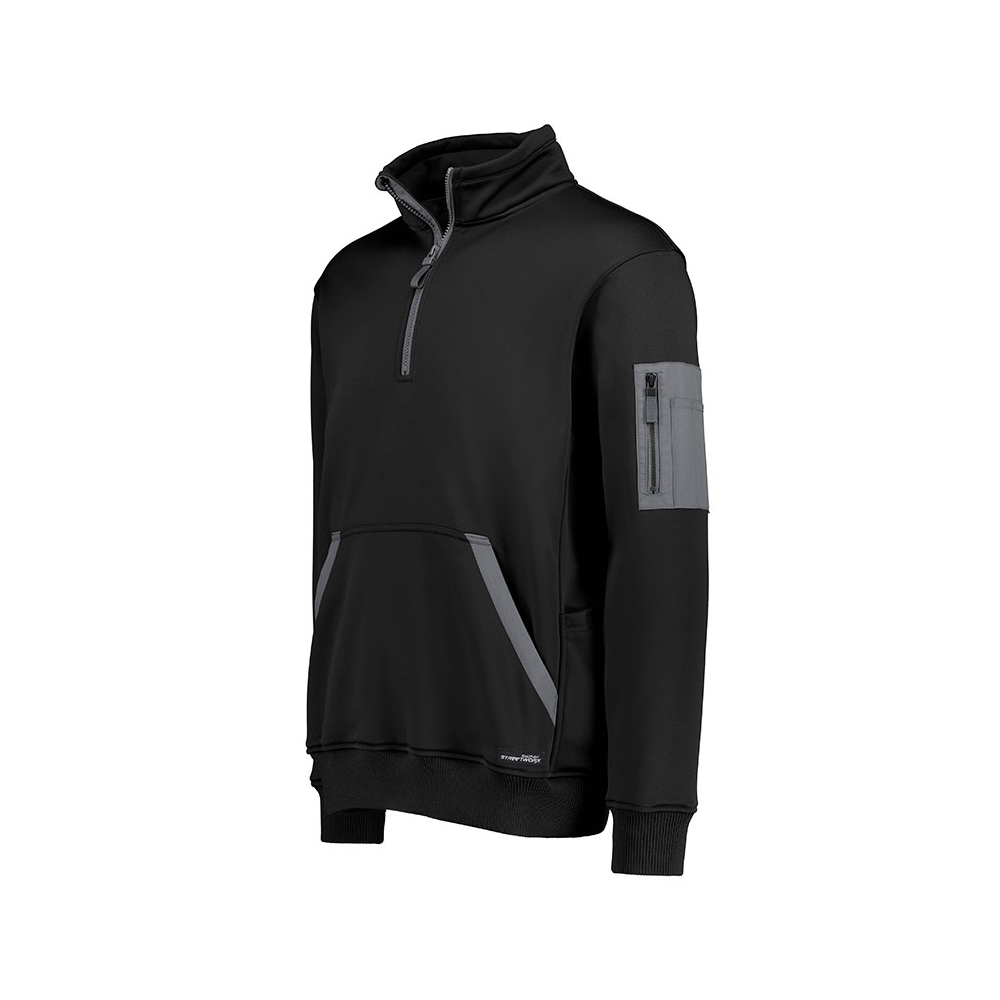 RUGGED CASUAL - Soft Shell Quarter Zip Pullover