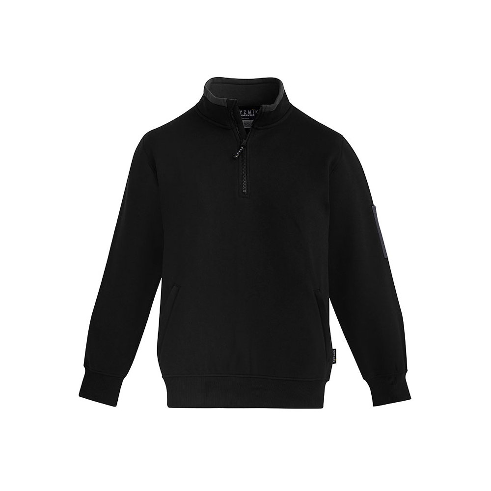 RUGGED CASUAL - Quarter Zip Fleece Jersey