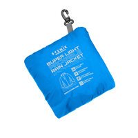 RUGGED CASUAL - Super Light Packable Rain Jacket Cobalt