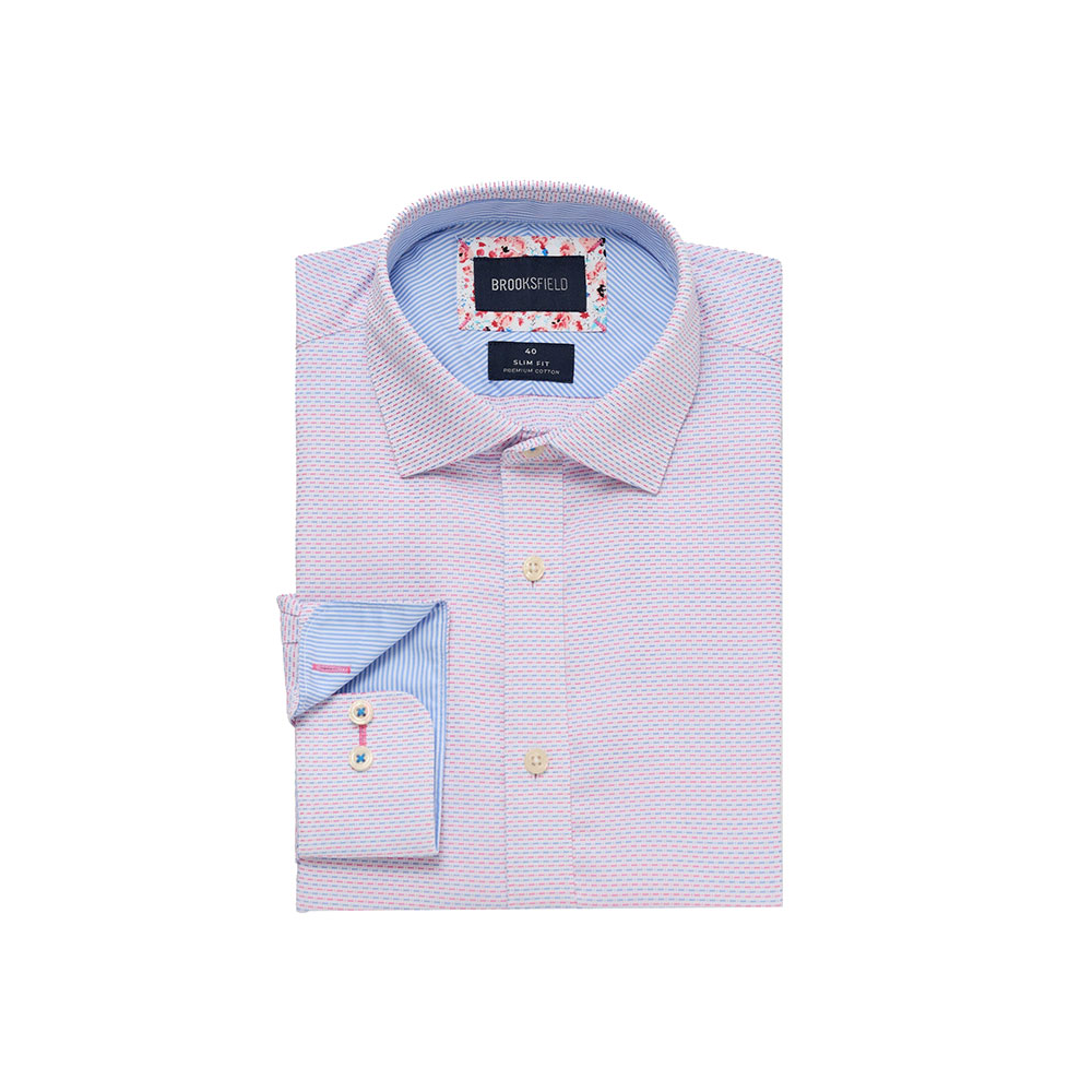 BROOKSFIELD - Luxe Woven Shirt Pink