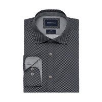 BROOKSFIELD - Luxe Printed Shirt Black