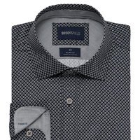 BROOKSFIELD - Luxe Printed Shirt Black