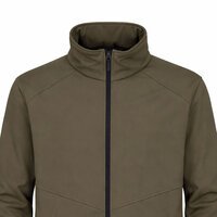Mt Ruapehu Soft Shell Jacket With Hood Olive