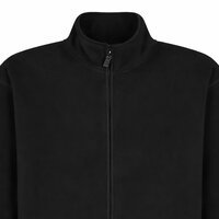 Full Zip Microfleece Jacket Black and Navy