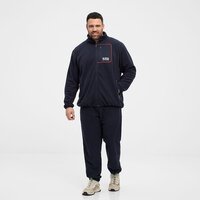 NORTH LATITUDE - Fleece Chest pocket Jacket Navy