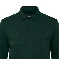 NORTH LATITUDE - Cotton Over Shirt Twin Pocket Bottle Green