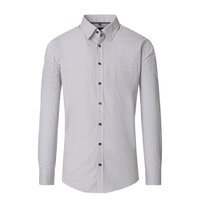 Casa Moda Abstract Pattern LS Shirt Blue