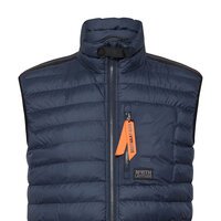 NORTH LATITUDE - Puffer Vest Twin Pockets Navy