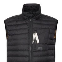 NORTH LATITUDE - Puffer Vest Twin Pockets Black
