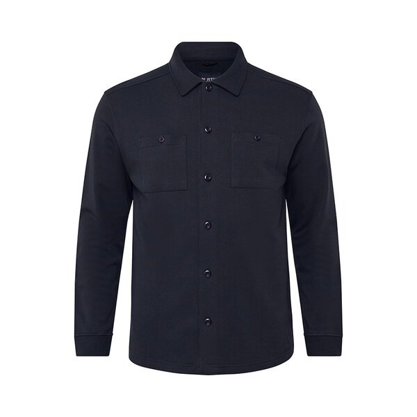 NORTH LATITUDE - Cotton Over Shirt Twin Pocket Night Sky-shop-by-brands-Beggs Big Mens Clothing - Big Men's fashionable clothing and shoes