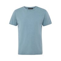 NORTH LATITUDE - Cool Dyed Cotton Tee Pale Blue