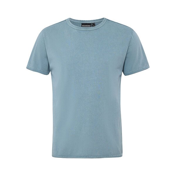 NORTH LATITUDE - Cool Dyed Cotton Tee Pale Blue-shop-by-brands-Beggs Big Mens Clothing - Big Men's fashionable clothing and shoes