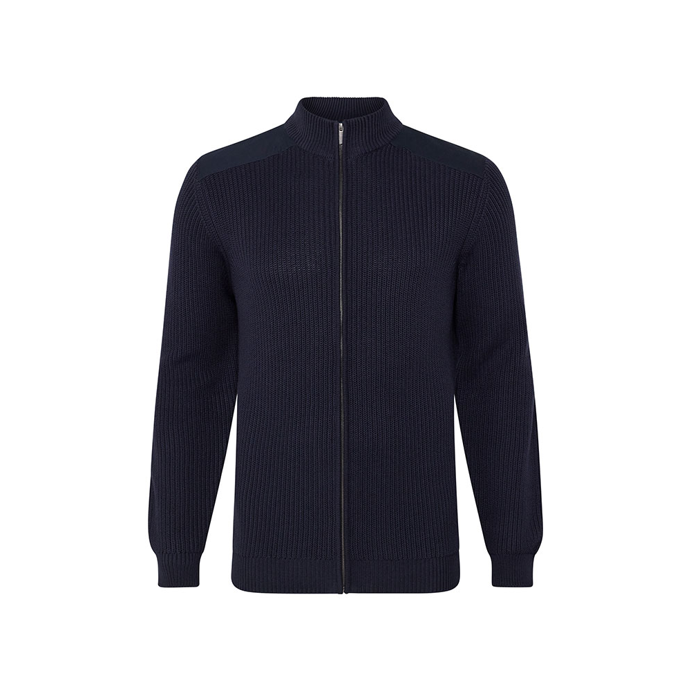 NORTH LATITUDE - Knitted Cardigan Night Sky