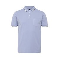 NORTH LATITUDE - Pique Polo Contrast Striped Collar