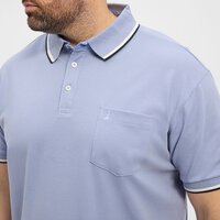 NORTH LATITUDE - Pique Polo Contrast Striped Collar