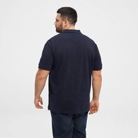 NORTH LATITUDE - Structured Textured Polo Night Sky