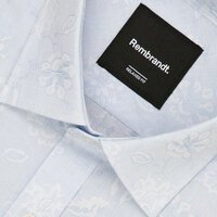 Rembrandt - Sinatra Light Blue Floral Jacquard Shirt