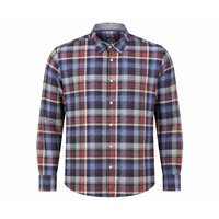 BACK BAY - Brushed Cotton Check Shirt LS Berry