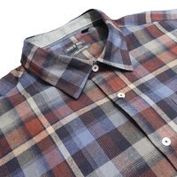 BACK BAY - Brushed Cotton Check Shirt LS Berry