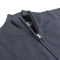SILVERDALE - Quarter Zip  Pullover Jersey Navy