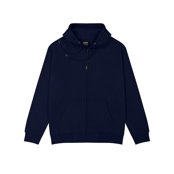 Rugged Casual Cotton Mix Hoodie Navy-shop-by-brands-Beggs Big Mens Clothing - Big Men's fashionable clothing and shoes