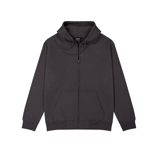 Rugged Casual Cotton Mix Hoodie Charcoal-shop-by-brands-Beggs Big Mens Clothing - Big Men's fashionable clothing and shoes