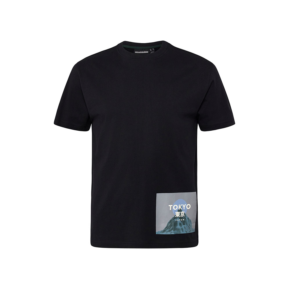 NORTH LATITUDE - Tokyo Patch Tee Black