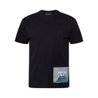 NORTH LATITUDE - Tokyo Patch Tee Black