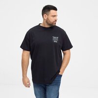 NORTH LATITUDE - Small Print Tokyo Osaka Tee Black