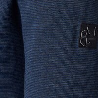 CASA MODA Half Zip Sweat shirt Denim