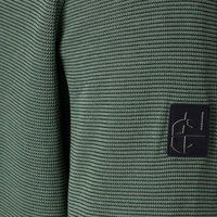 CASA MODA Half Zip Sweat shirt Dark Forrest