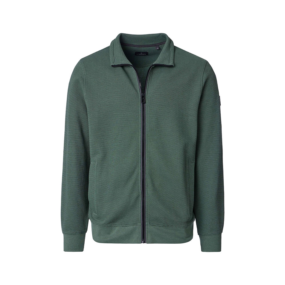 CASA MODA Full Zip Sweat shirt Forest
