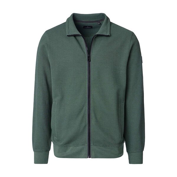CASA MODA Full Zip Sweat shirt Forest-shop-by-brands-Beggs Big Mens Clothing - Big Men's fashionable clothing and shoes