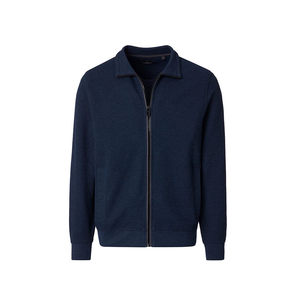 CASA MODA Full Zip Sweat shirt Denim