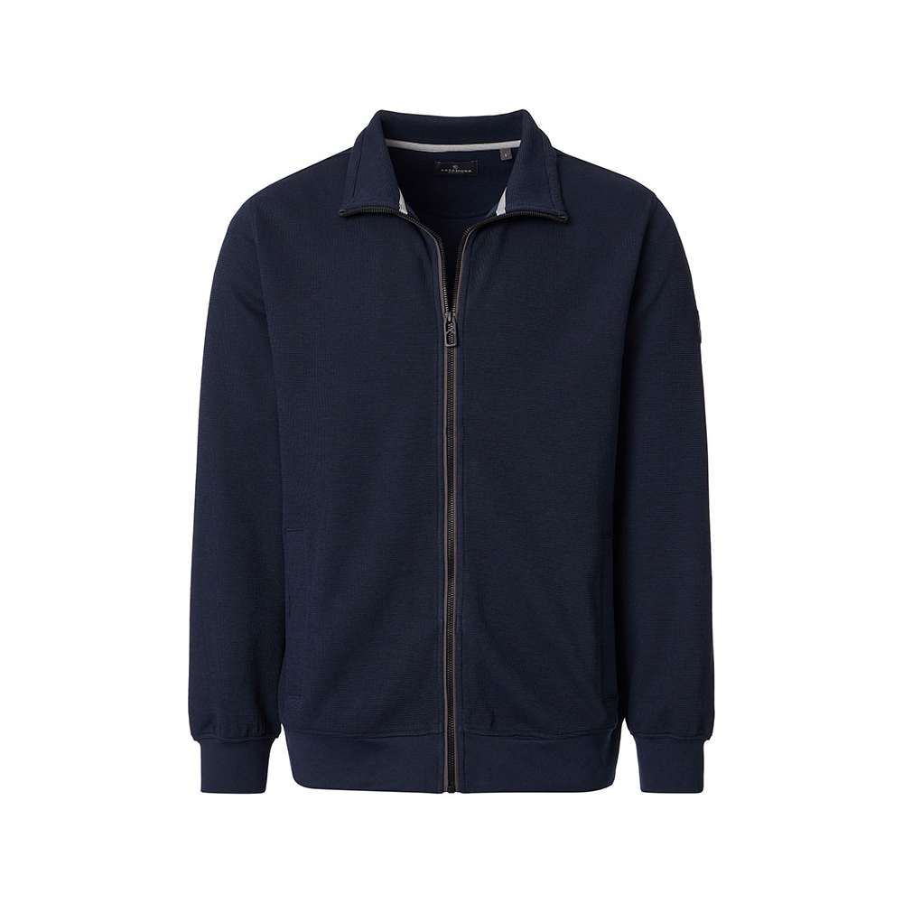 CASA MODA Full Zip Sweat shirt Navy