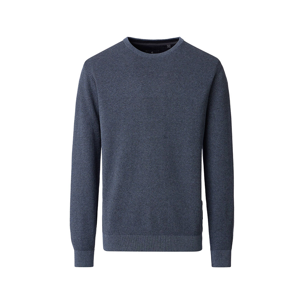 CASA MODA Crew Neck Cotton Sweater