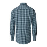CASA MODA Small Gingham Check LS Shirt Green