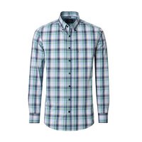 CASA MODA Big Check LS Shirt Green