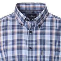 CASA MODA Big Check LS Shirt Blue