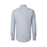 CASA MODA Dash Pattern LS Shirt Blue