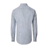 CASA MODA Spot Pattern LS Shirt Blue