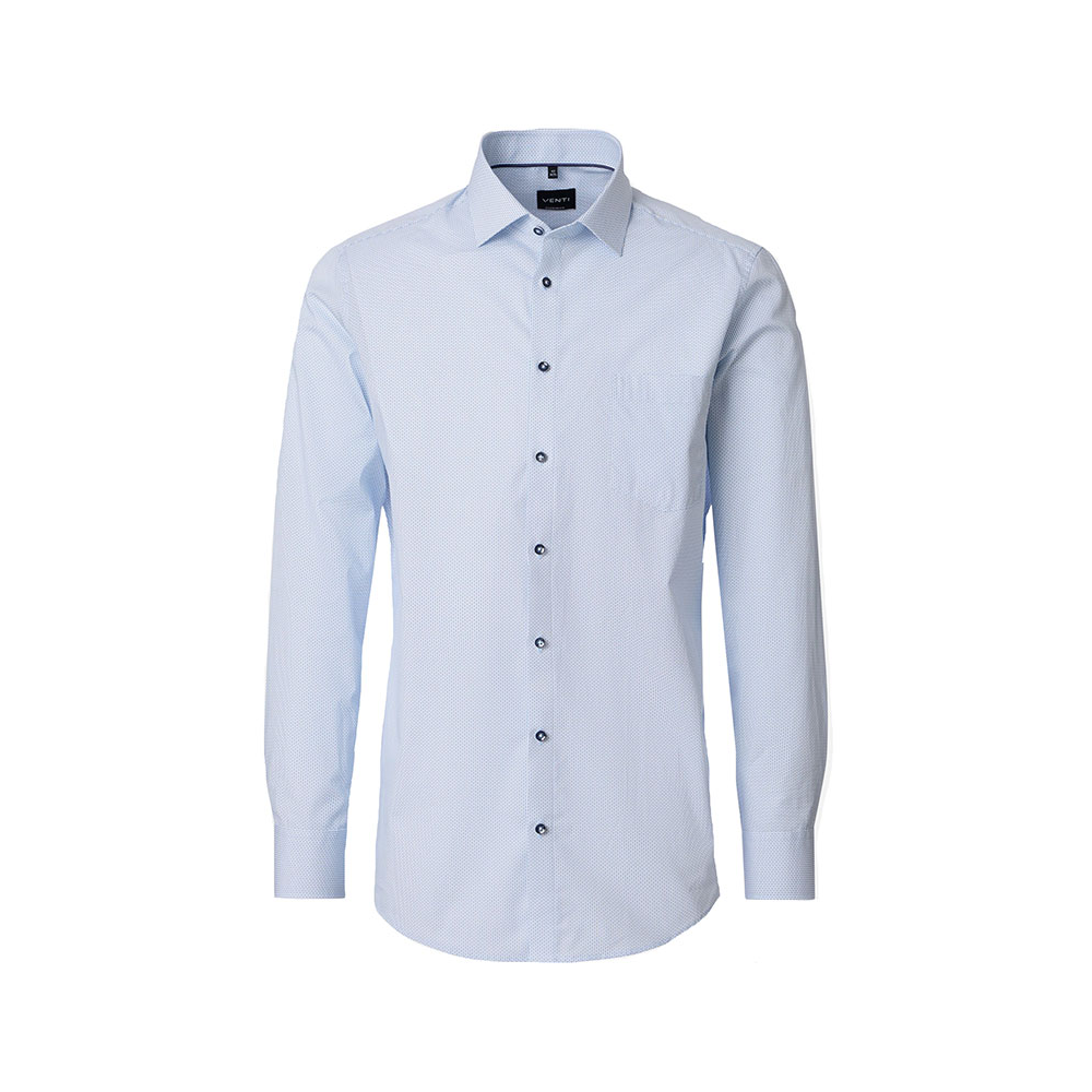 Venti Small Self Circle Pattern City LF Shirt