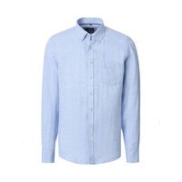 Casa Moda Linen LS Shirt Dusty Sky Blue