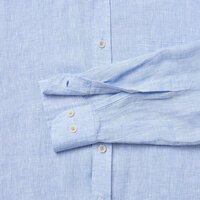 Casa Moda Linen LS Shirt Dusty Sky Blue